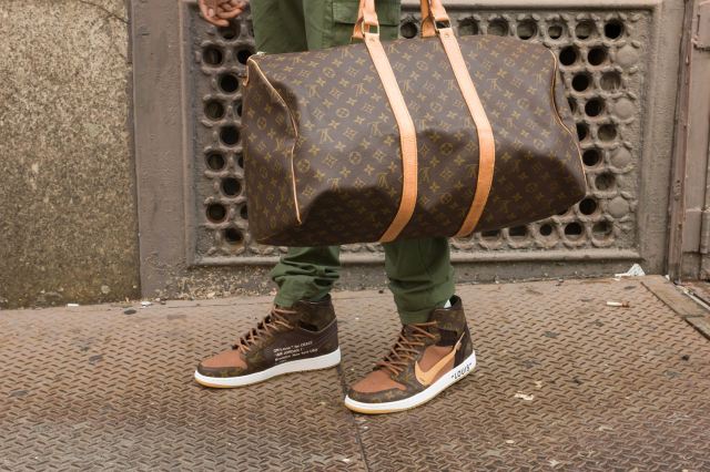 Breaking Customs! Ceeze Flips Louis Vuitton Bag Into Bespoke Air Jordan 1